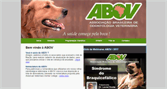 Desktop Screenshot of abov.org.br